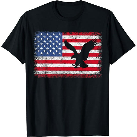 USA Flag Eagle T-shirt